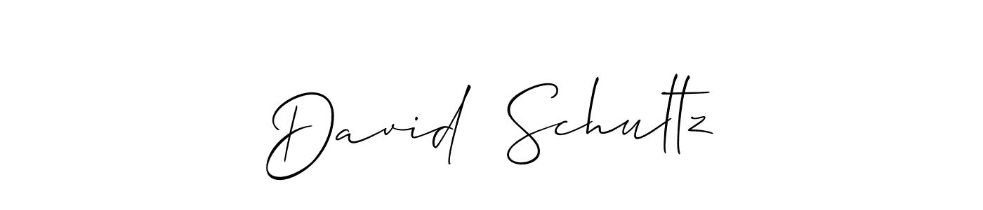 Also we have David  Schultz name is the best signature style. Create professional handwritten signature collection using Allison_Script autograph style. David  Schultz signature style 2 images and pictures png