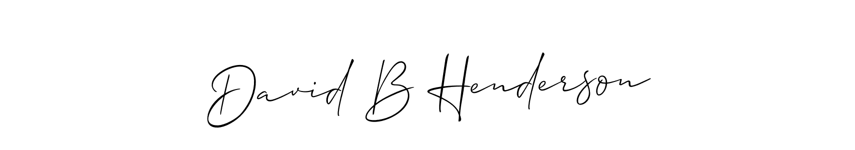 Similarly Allison_Script is the best handwritten signature design. Signature creator online .You can use it as an online autograph creator for name David B Henderson. David B Henderson signature style 2 images and pictures png