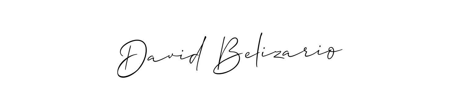 It looks lik you need a new signature style for name David Belizario. Design unique handwritten (Allison_Script) signature with our free signature maker in just a few clicks. David Belizario signature style 2 images and pictures png