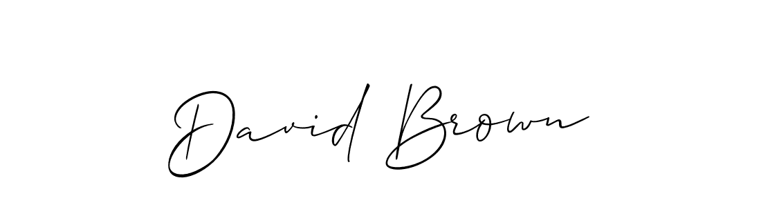 How to Draw David Brown signature style? Allison_Script is a latest design signature styles for name David Brown. David Brown signature style 2 images and pictures png