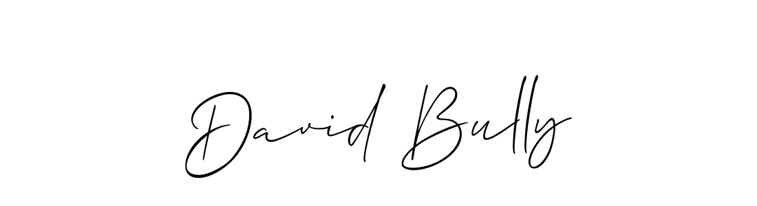 Make a beautiful signature design for name David Bully. Use this online signature maker to create a handwritten signature for free. David Bully signature style 2 images and pictures png
