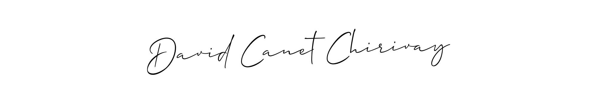 How to Draw David Canet Chirivay signature style? Allison_Script is a latest design signature styles for name David Canet Chirivay. David Canet Chirivay signature style 2 images and pictures png