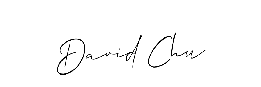How to Draw David Chu signature style? Allison_Script is a latest design signature styles for name David Chu. David Chu signature style 2 images and pictures png