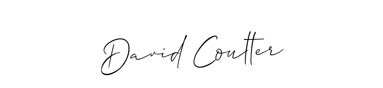 Check out images of Autograph of David Coulter name. Actor David Coulter Signature Style. Allison_Script is a professional sign style online. David Coulter signature style 2 images and pictures png