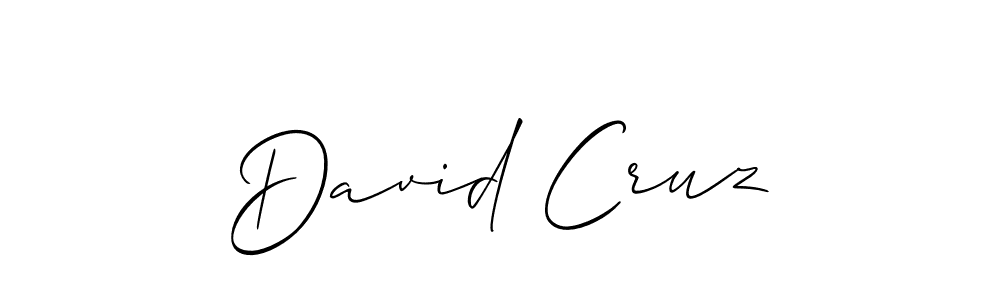 if you are searching for the best signature style for your name David Cruz. so please give up your signature search. here we have designed multiple signature styles  using Allison_Script. David Cruz signature style 2 images and pictures png
