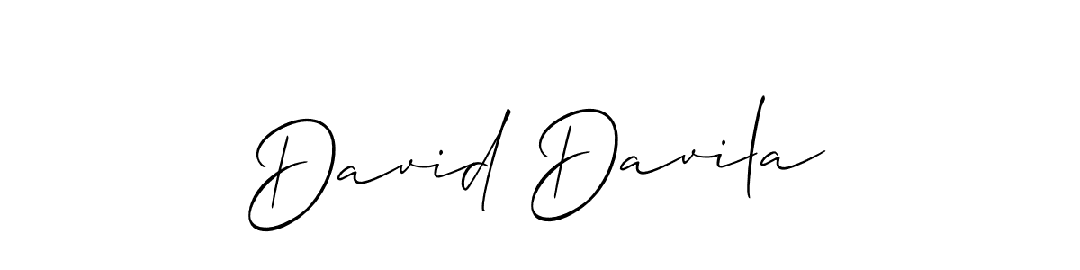 Similarly Allison_Script is the best handwritten signature design. Signature creator online .You can use it as an online autograph creator for name David Davila. David Davila signature style 2 images and pictures png