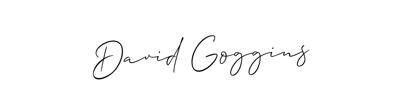 Once you've used our free online signature maker to create your best signature Allison_Script style, it's time to enjoy all of the benefits that David Goggins name signing documents. David Goggins signature style 2 images and pictures png