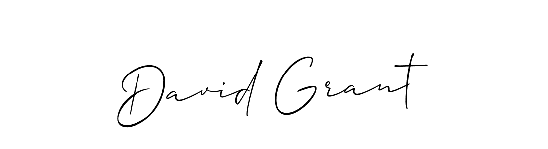 David Grant stylish signature style. Best Handwritten Sign (Allison_Script) for my name. Handwritten Signature Collection Ideas for my name David Grant. David Grant signature style 2 images and pictures png