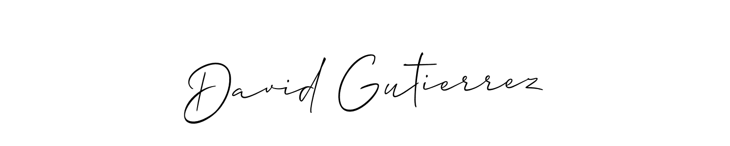 Once you've used our free online signature maker to create your best signature Allison_Script style, it's time to enjoy all of the benefits that David Gutierrez name signing documents. David Gutierrez signature style 2 images and pictures png