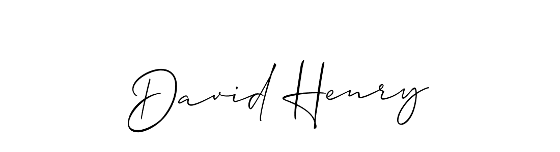 Use a signature maker to create a handwritten signature online. With this signature software, you can design (Allison_Script) your own signature for name David Henry. David Henry signature style 2 images and pictures png