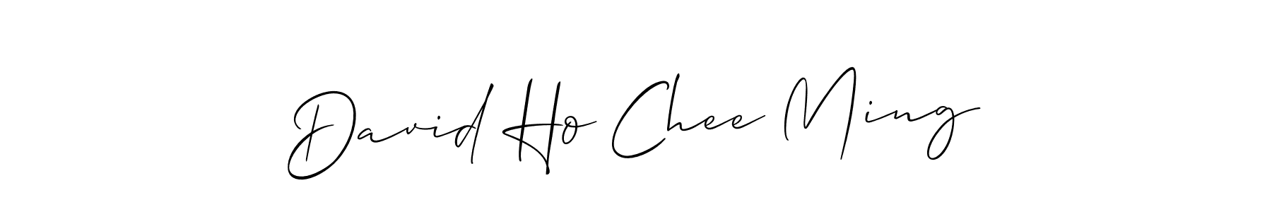 if you are searching for the best signature style for your name David Ho Chee Ming. so please give up your signature search. here we have designed multiple signature styles  using Allison_Script. David Ho Chee Ming signature style 2 images and pictures png