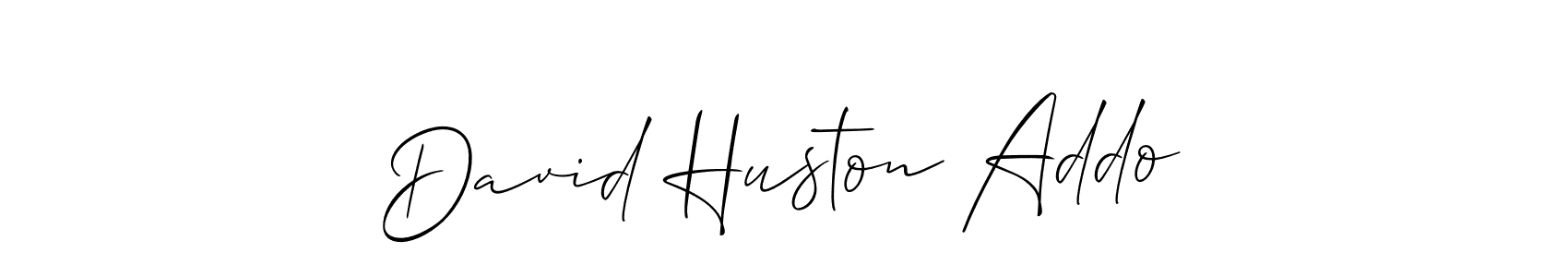 Similarly Allison_Script is the best handwritten signature design. Signature creator online .You can use it as an online autograph creator for name David Huston Addo. David Huston Addo signature style 2 images and pictures png