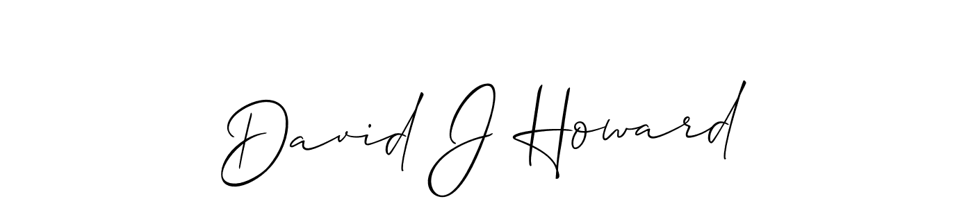 if you are searching for the best signature style for your name David J Howard. so please give up your signature search. here we have designed multiple signature styles  using Allison_Script. David J Howard signature style 2 images and pictures png