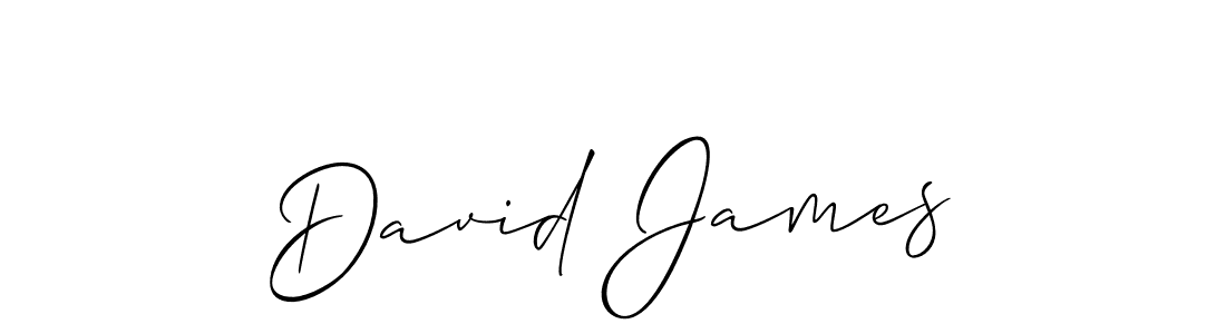 Make a short David James signature style. Manage your documents anywhere anytime using Allison_Script. Create and add eSignatures, submit forms, share and send files easily. David James signature style 2 images and pictures png