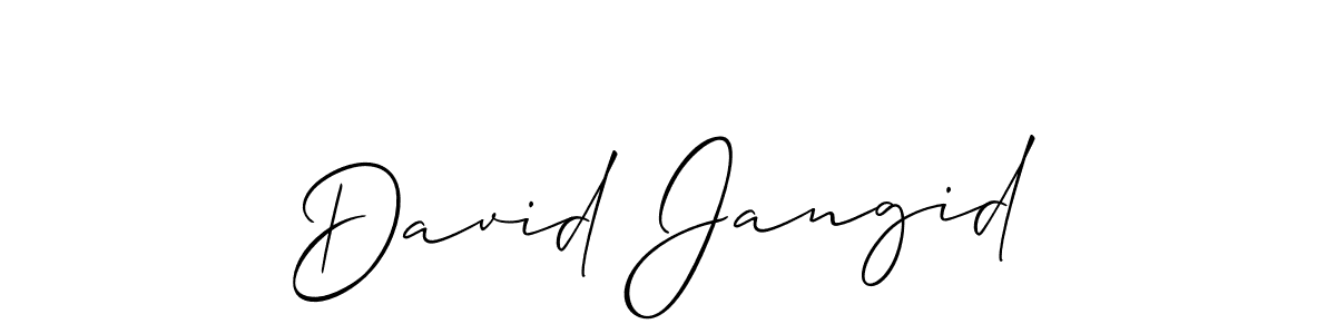 See photos of David Jangid official signature by Spectra . Check more albums & portfolios. Read reviews & check more about Allison_Script font. David Jangid signature style 2 images and pictures png