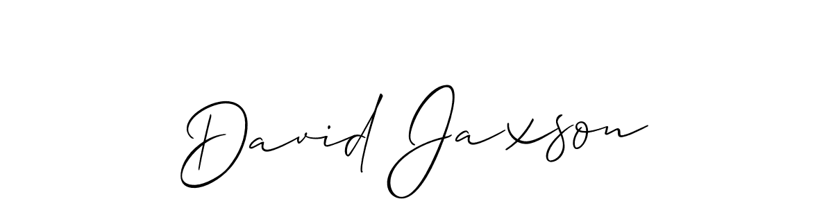 Make a short David Jaxson signature style. Manage your documents anywhere anytime using Allison_Script. Create and add eSignatures, submit forms, share and send files easily. David Jaxson signature style 2 images and pictures png