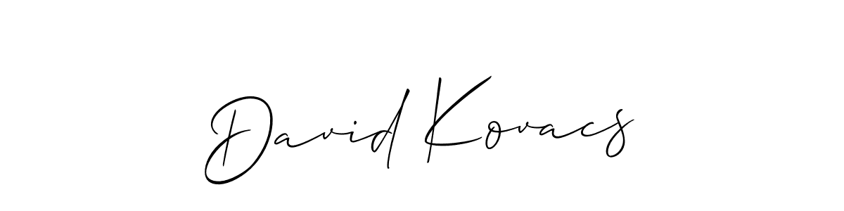 Once you've used our free online signature maker to create your best signature Allison_Script style, it's time to enjoy all of the benefits that David Kovacs name signing documents. David Kovacs signature style 2 images and pictures png