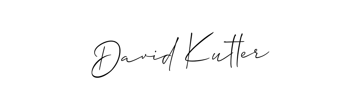 Also we have David Kutler name is the best signature style. Create professional handwritten signature collection using Allison_Script autograph style. David Kutler signature style 2 images and pictures png