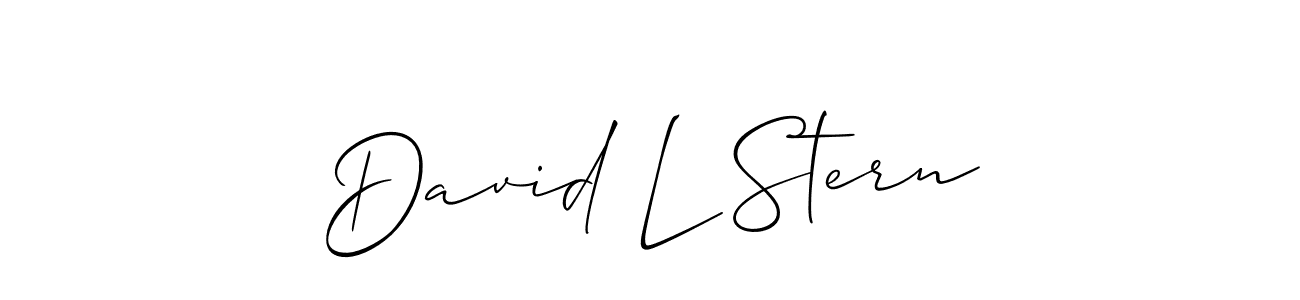 Make a short David L Stern signature style. Manage your documents anywhere anytime using Allison_Script. Create and add eSignatures, submit forms, share and send files easily. David L Stern signature style 2 images and pictures png