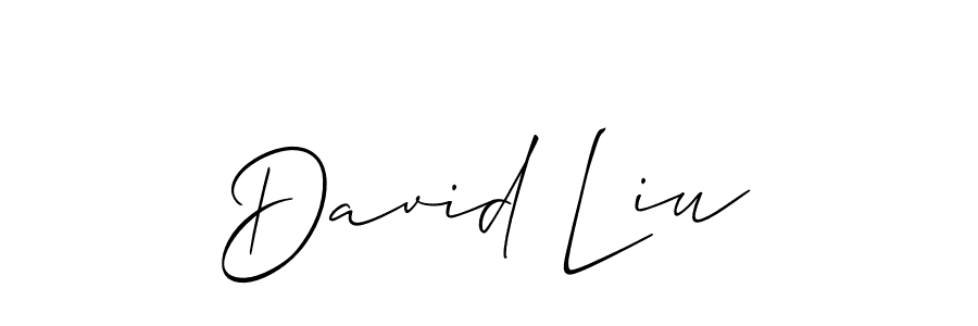 You can use this online signature creator to create a handwritten signature for the name David Liu. This is the best online autograph maker. David Liu signature style 2 images and pictures png