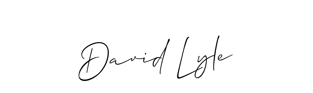 David Lyle stylish signature style. Best Handwritten Sign (Allison_Script) for my name. Handwritten Signature Collection Ideas for my name David Lyle. David Lyle signature style 2 images and pictures png