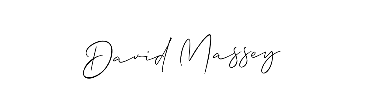 Allison_Script is a professional signature style that is perfect for those who want to add a touch of class to their signature. It is also a great choice for those who want to make their signature more unique. Get David Massey name to fancy signature for free. David Massey signature style 2 images and pictures png