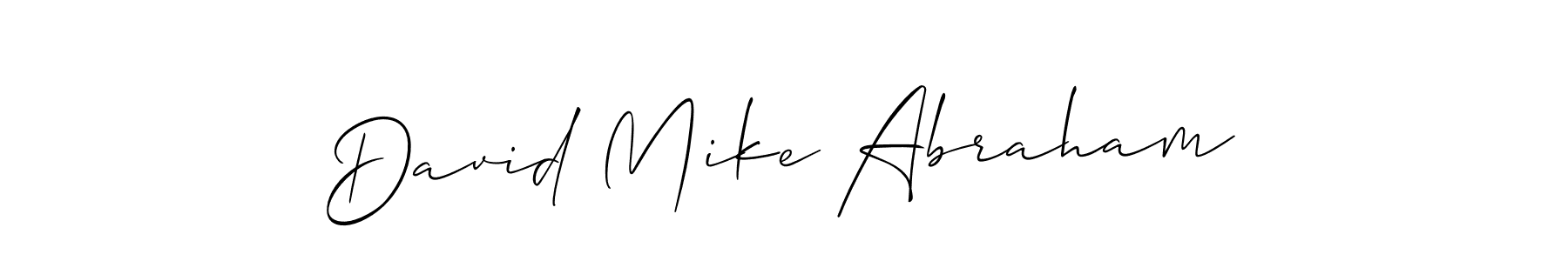 How to Draw David Mike Abraham signature style? Allison_Script is a latest design signature styles for name David Mike Abraham. David Mike Abraham signature style 2 images and pictures png