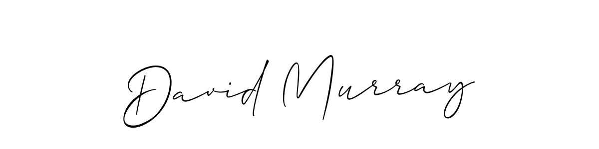 Use a signature maker to create a handwritten signature online. With this signature software, you can design (Allison_Script) your own signature for name David Murray. David Murray signature style 2 images and pictures png