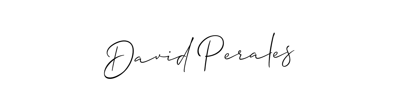 It looks lik you need a new signature style for name David Perales. Design unique handwritten (Allison_Script) signature with our free signature maker in just a few clicks. David Perales signature style 2 images and pictures png