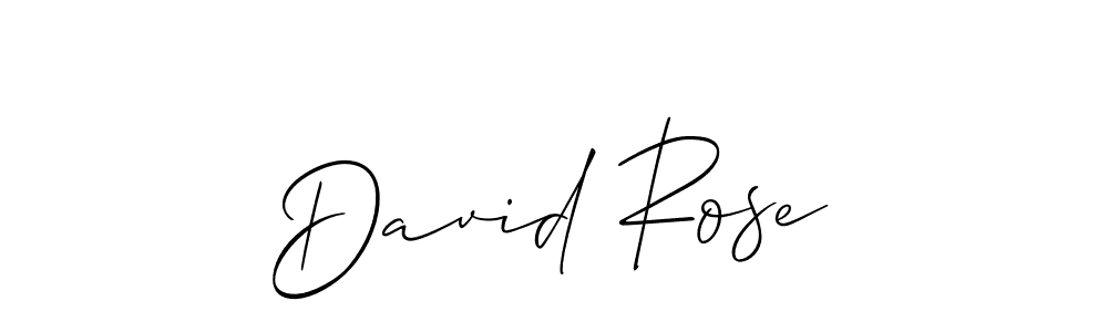 Similarly Allison_Script is the best handwritten signature design. Signature creator online .You can use it as an online autograph creator for name David Rose. David Rose signature style 2 images and pictures png