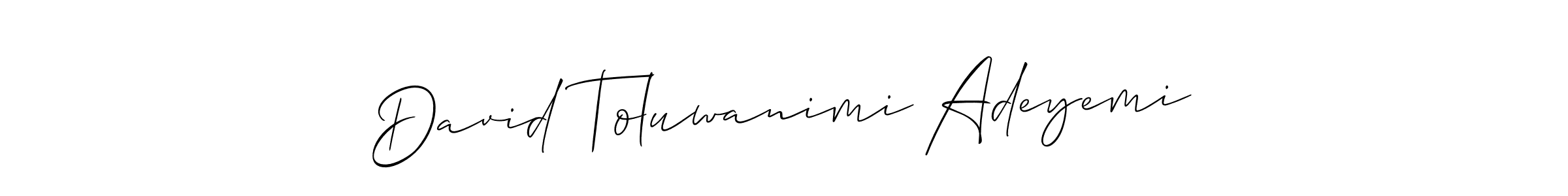 Once you've used our free online signature maker to create your best signature Allison_Script style, it's time to enjoy all of the benefits that David Toluwanimi Adeyemi name signing documents. David Toluwanimi Adeyemi signature style 2 images and pictures png