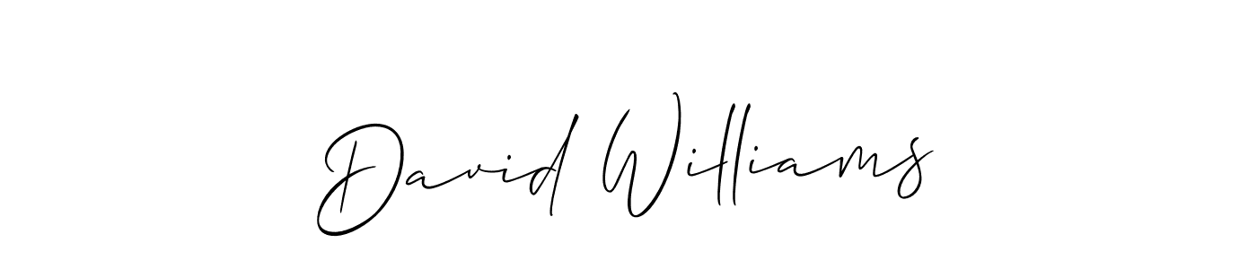 Also You can easily find your signature by using the search form. We will create David Williams name handwritten signature images for you free of cost using Allison_Script sign style. David Williams signature style 2 images and pictures png