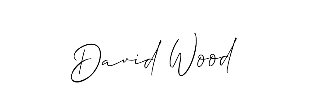 It looks lik you need a new signature style for name David Wood. Design unique handwritten (Allison_Script) signature with our free signature maker in just a few clicks. David Wood signature style 2 images and pictures png