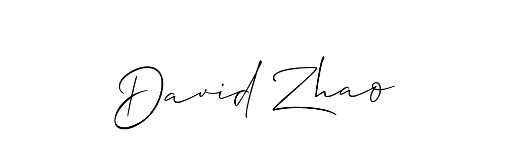 Make a beautiful signature design for name David Zhao. Use this online signature maker to create a handwritten signature for free. David Zhao signature style 2 images and pictures png