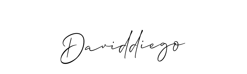 You should practise on your own different ways (Allison_Script) to write your name (Daviddiego) in signature. don't let someone else do it for you. Daviddiego signature style 2 images and pictures png