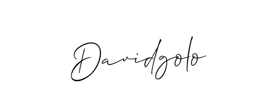 Best and Professional Signature Style for Davidgolo. Allison_Script Best Signature Style Collection. Davidgolo signature style 2 images and pictures png