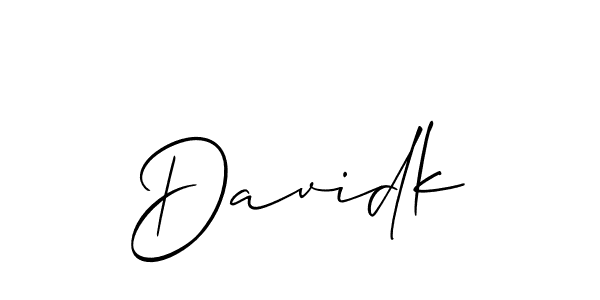 Here are the top 10 professional signature styles for the name Davidk. These are the best autograph styles you can use for your name. Davidk signature style 2 images and pictures png