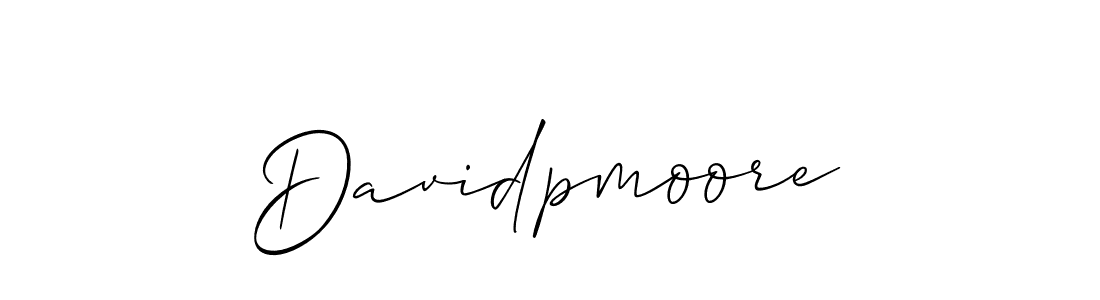 Best and Professional Signature Style for Davidpmoore. Allison_Script Best Signature Style Collection. Davidpmoore signature style 2 images and pictures png