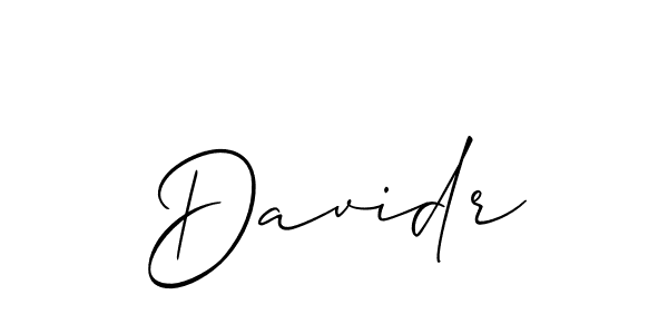 This is the best signature style for the Davidr name. Also you like these signature font (Allison_Script). Mix name signature. Davidr signature style 2 images and pictures png