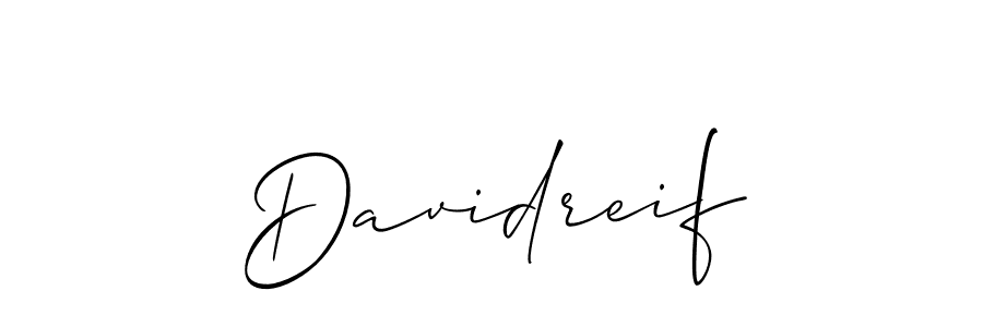 Best and Professional Signature Style for Davidreif. Allison_Script Best Signature Style Collection. Davidreif signature style 2 images and pictures png
