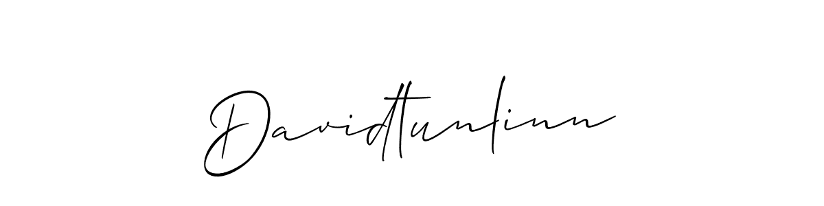 Check out images of Autograph of Davidtunlinn name. Actor Davidtunlinn Signature Style. Allison_Script is a professional sign style online. Davidtunlinn signature style 2 images and pictures png