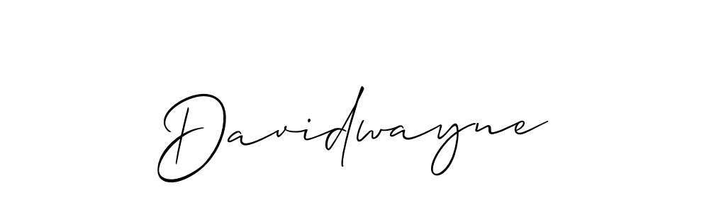 Also we have Davidwayne name is the best signature style. Create professional handwritten signature collection using Allison_Script autograph style. Davidwayne signature style 2 images and pictures png