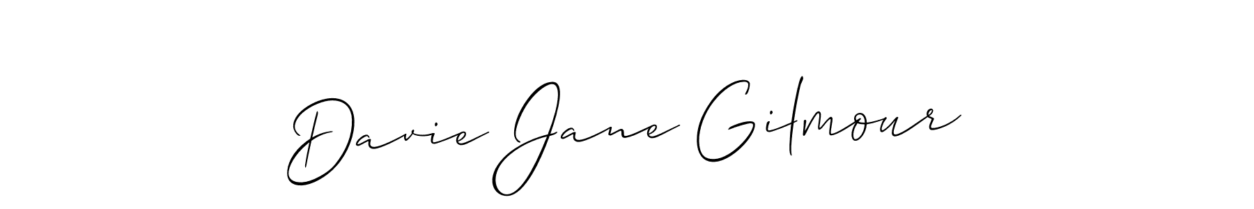This is the best signature style for the Davie Jane Gilmour name. Also you like these signature font (Allison_Script). Mix name signature. Davie Jane Gilmour signature style 2 images and pictures png
