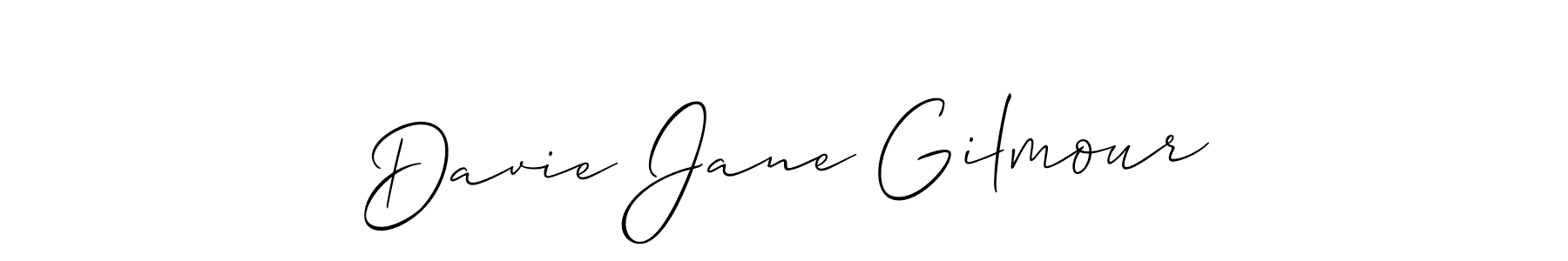 Similarly Allison_Script is the best handwritten signature design. Signature creator online .You can use it as an online autograph creator for name Davie Jane Gilmour. Davie Jane Gilmour signature style 2 images and pictures png