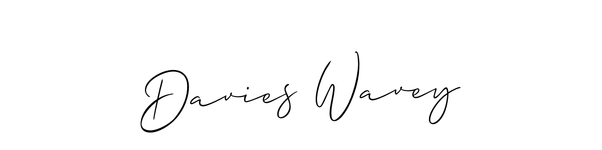 This is the best signature style for the Davies Wavey name. Also you like these signature font (Allison_Script). Mix name signature. Davies Wavey signature style 2 images and pictures png