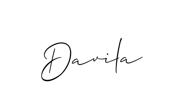 How to Draw Davila signature style? Allison_Script is a latest design signature styles for name Davila. Davila signature style 2 images and pictures png