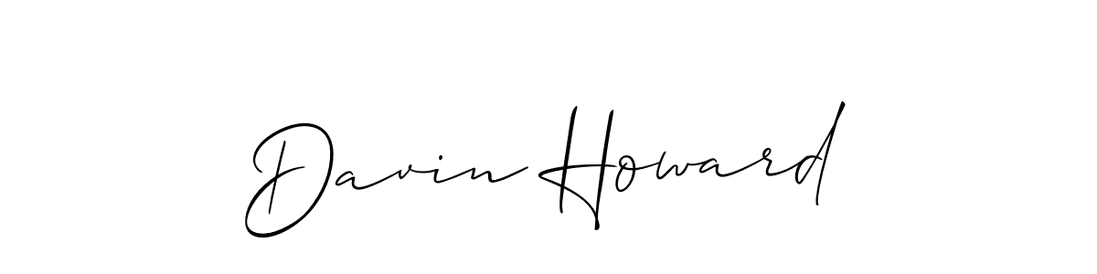 Similarly Allison_Script is the best handwritten signature design. Signature creator online .You can use it as an online autograph creator for name Davin Howard. Davin Howard signature style 2 images and pictures png