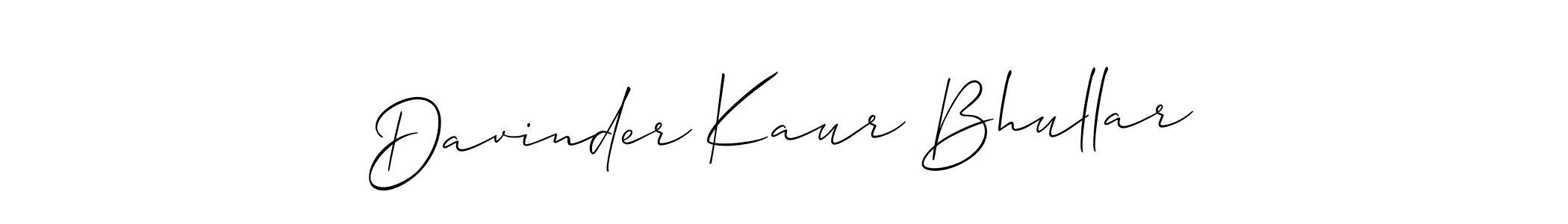 Check out images of Autograph of Davinder Kaur Bhullar name. Actor Davinder Kaur Bhullar Signature Style. Allison_Script is a professional sign style online. Davinder Kaur Bhullar signature style 2 images and pictures png