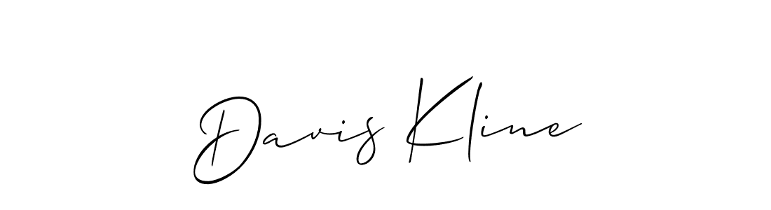 Create a beautiful signature design for name Davis Kline. With this signature (Allison_Script) fonts, you can make a handwritten signature for free. Davis Kline signature style 2 images and pictures png