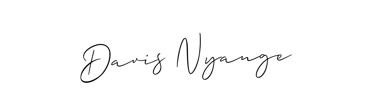 This is the best signature style for the Davis Nyange name. Also you like these signature font (Allison_Script). Mix name signature. Davis Nyange signature style 2 images and pictures png